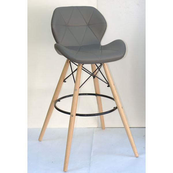 Барный стул Onder Mebli Invar BAR 75 Серый 21-2