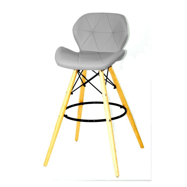 Барний стілець Onder Mebli Invar BAR 75 Сірий 35-1