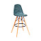 Барный стул Onder Mebli Lari BAR 75 Зеленый MR-202 Ткань-1-thumb