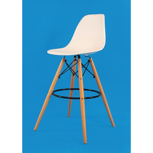 Барний стілець Onder Mebli Nik BAR 75 Білий 07-1