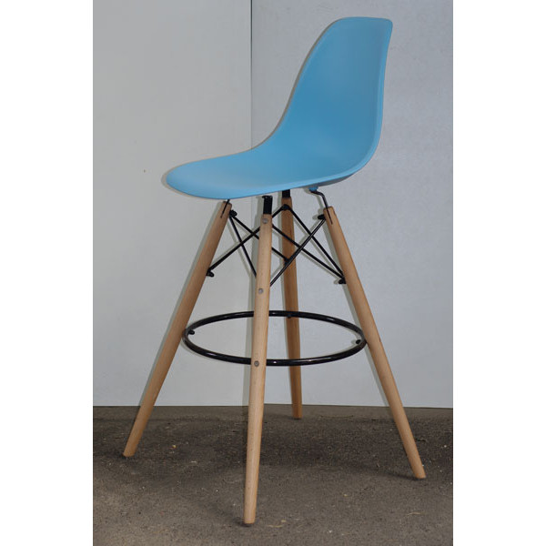 Барный стул Onder Mebli Nik BAR 75 Голубой 50-4