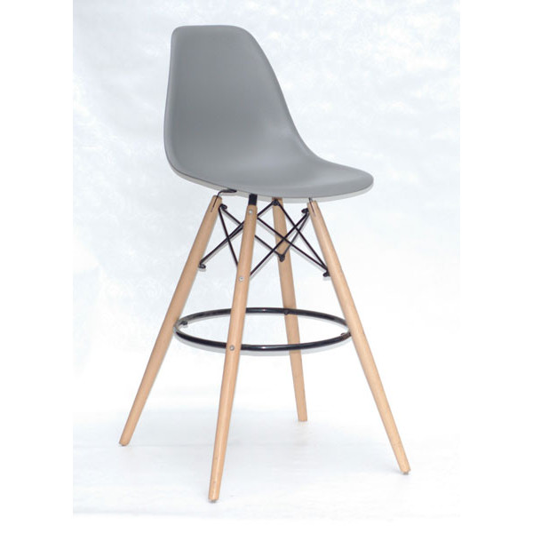 Барний стілець Onder Mebli Nik BAR 75 Сірий 16-0