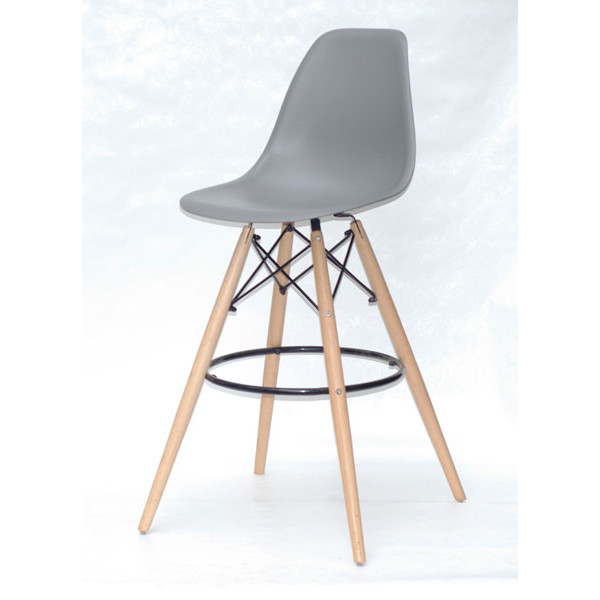 Барний стілець Onder Mebli Nik BAR 75 Сірий 16-1