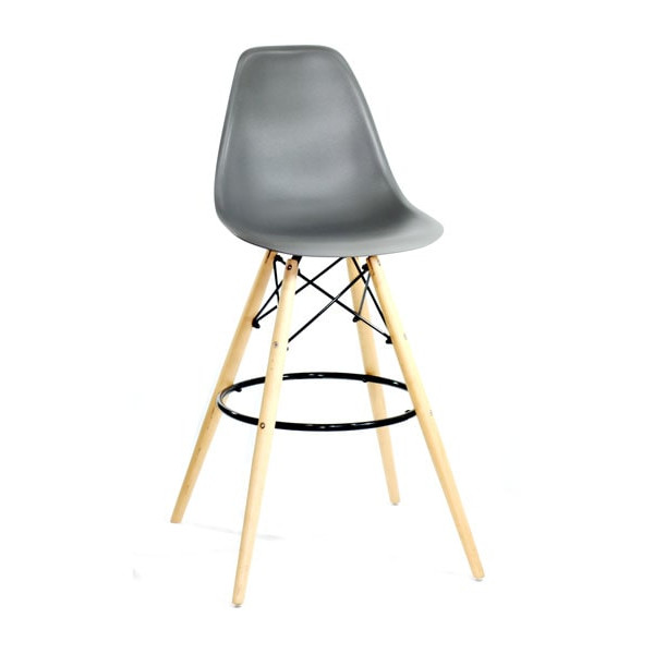 Барний стілець Onder Mebli Nik BAR 75 Сірий 21-0