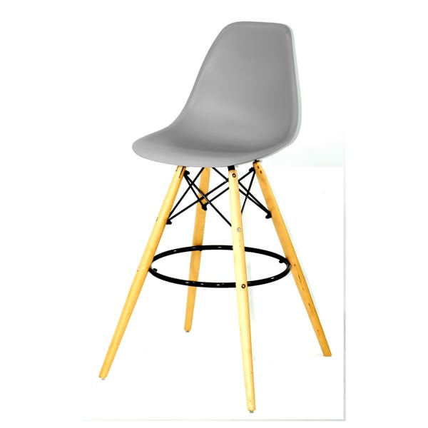 Барный стул Onder Mebli Nik BAR 75 Серый 35-1