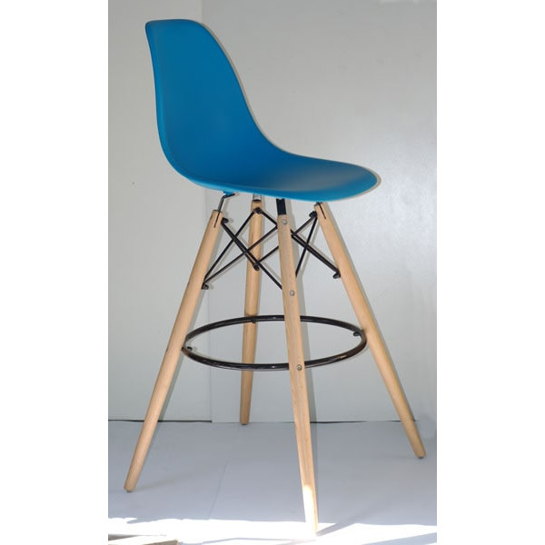 Барный стул Onder Mebli Nik BAR 75 Голубой 51-2