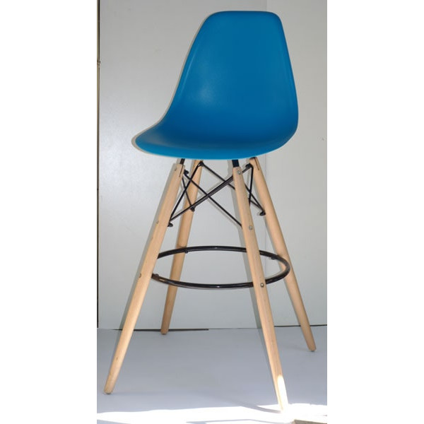 Барный стул Onder Mebli Nik BAR 75 Голубой 51-3