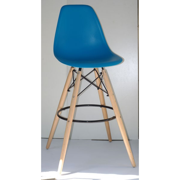 Барный стул Onder Mebli Nik BAR 75 Голубой 51-4