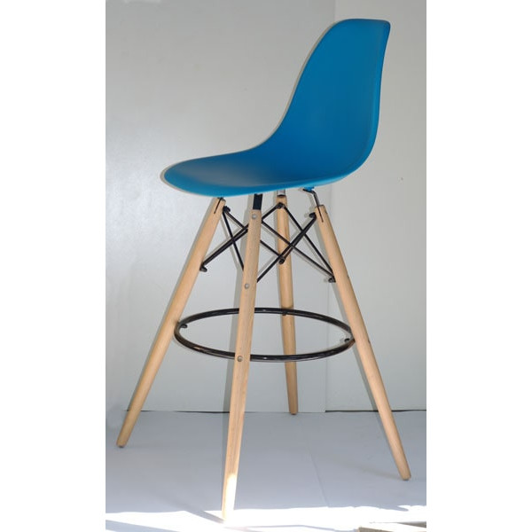 Барный стул Onder Mebli Nik BAR 75 Голубой 51-5