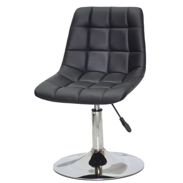 Стул Onder Mebli ROBIN CH-BASE Черный Экокожа-1