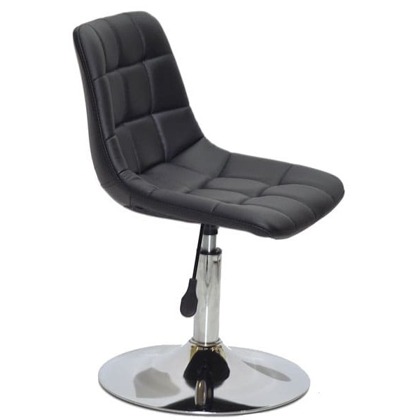 Стул Onder Mebli ROBIN CH-BASE Черный Экокожа-2