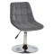 Стул Onder Mebli ROBIN CH-BASE Серый B-1004 Бархат-0-thumb