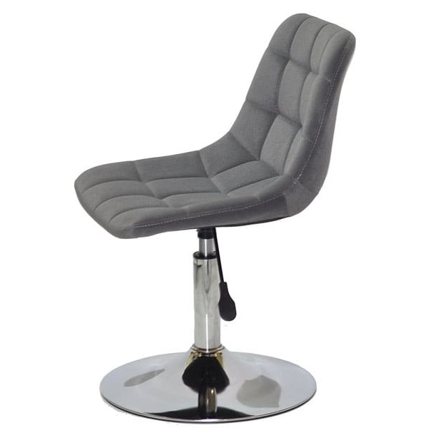 Стул Onder Mebli ROBIN CH-BASE Серый B-1004 Бархат-3
