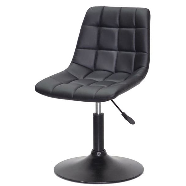 Стул Onder Mebli ROBIN BK-BASE Черный Экокожа-1