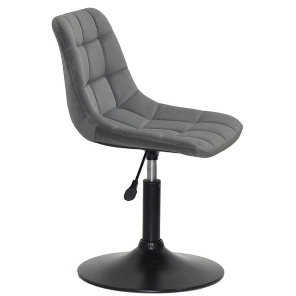 Стул Onder Mebli ROBIN BK-BASE Серый B-1004 Бархат-2
