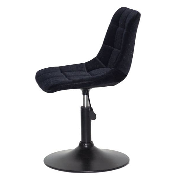 Стул Onder Mebli ROBIN BK-BASE Черный B-1011 Бархат-1
