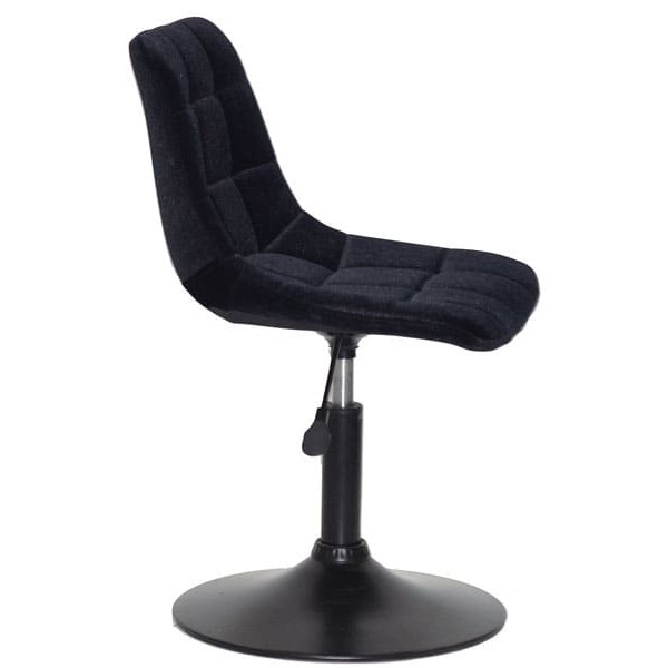 Стул Onder Mebli ROBIN BK-BASE Черный B-1011 Бархат-2