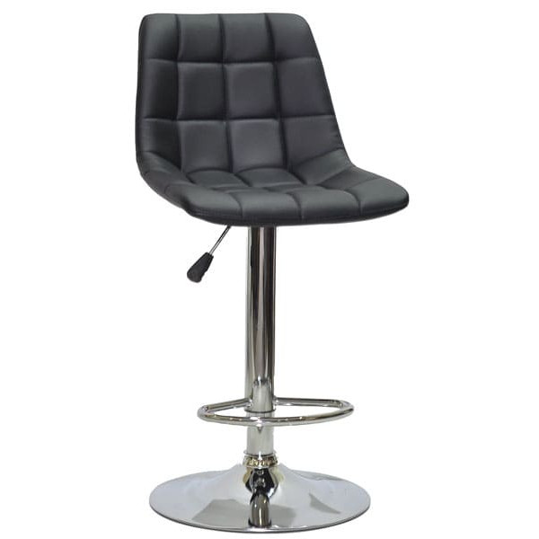 Барный стул Onder Mebli ROBIN BAR CH-BASE Черный Экокожа-0