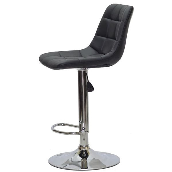 Барный стул Onder Mebli ROBIN BAR CH-BASE Черный Экокожа-3