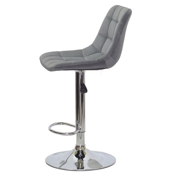 Барный стул Onder Mebli ROBIN BAR CH-BASE Серый B-1004 Бархат-3