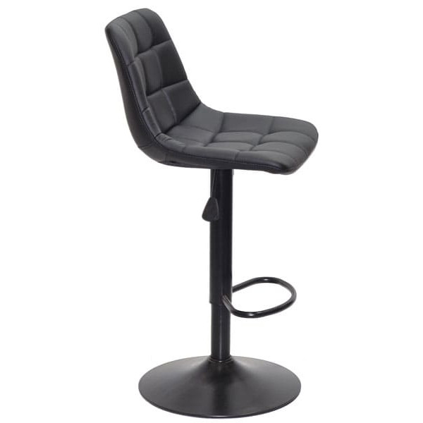 Барный стул Onder Mebli ROBIN BAR BK-BASE Черный Экокожа-2