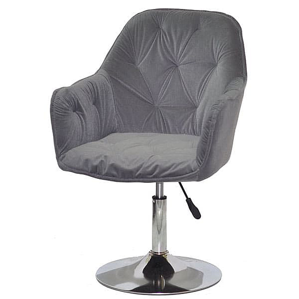 Стул Onder Mebli MARIO CH-BASE Серый B-1004 Бархат-1