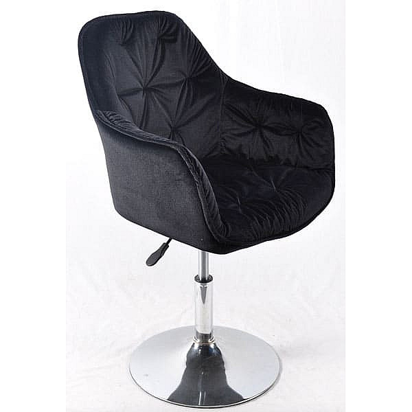 Стул Onder Mebli MARIO CH-BASE Черный B-1011 Бархат-0