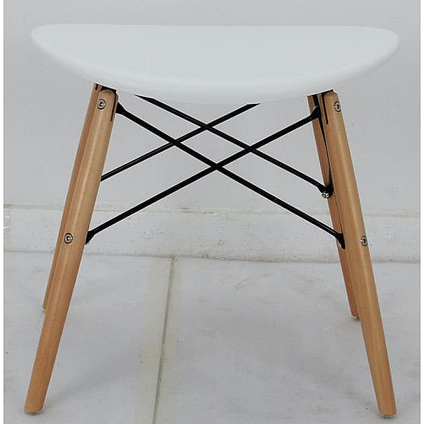 Табурет Onder Mebli KRIS Белый 07-4