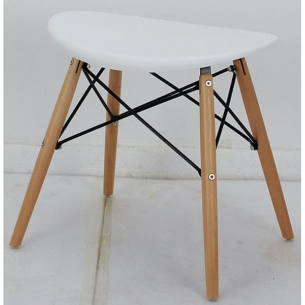 Табурет Onder Mebli KRIS Белый 07-3