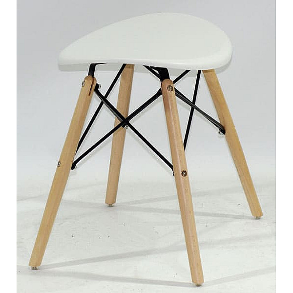 Табурет Onder Mebli KRIS Белый 07-1