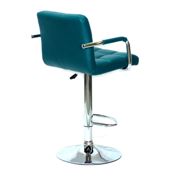 Барный стул Onder Mebli Arno-Arm BAR CH-BASE Зеленый 1002 Экокожа-2