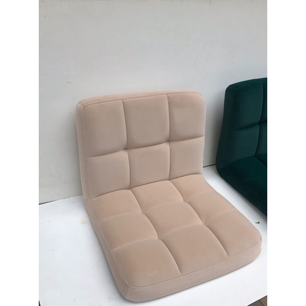 Барный стул Onder Mebli Arno BAR BK-BASE Бежевый B-1005 Бархат-4