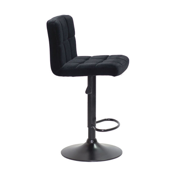 Барный стул Onder Mebli Arno BAR BK-BASE Черный B-1011 Бархат-2