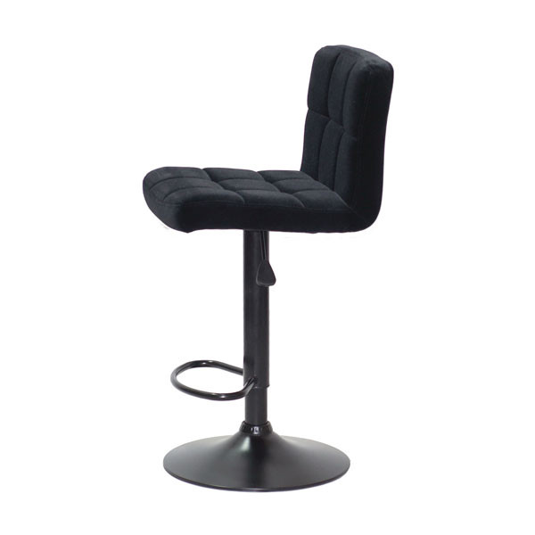Барный стул Onder Mebli Arno BAR BK-BASE Черный B-1011 Бархат-3