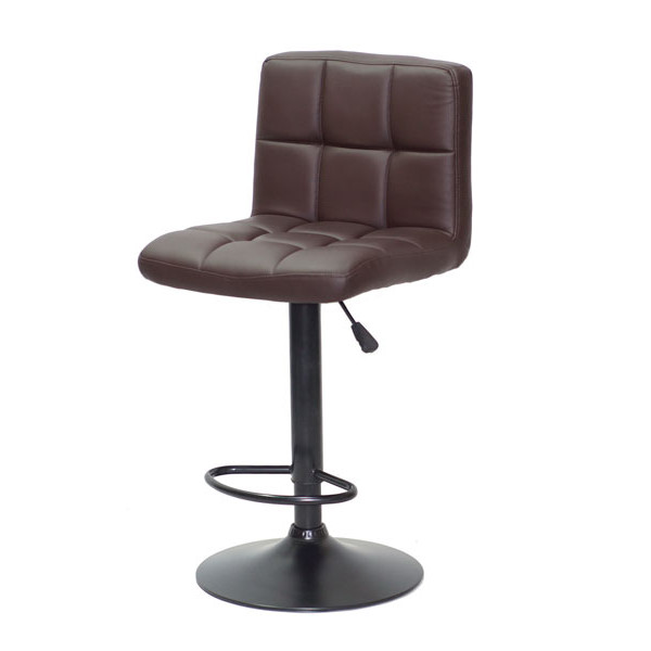Барный стул Onder Mebli Arno BAR BK-BASE Коричневый 1015 Экокожа-1