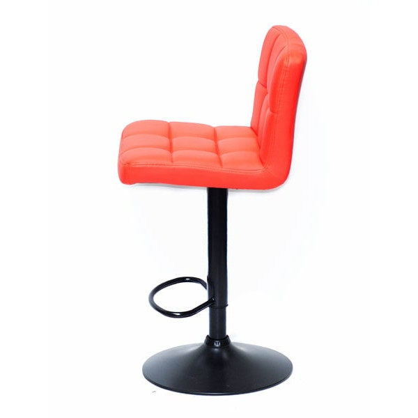 Барный стул Onder Mebli Arno BAR BK-BASE Красный 1007 Экокожа-2