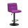 Барний стілець Onder Mebli Arno BAR BK-BASE Пурпурний 1010 Екошкіра
