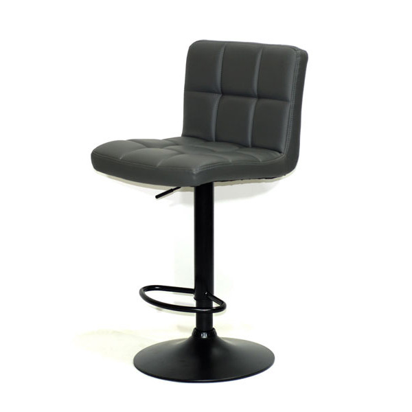 Барний стілець Onder Mebli Arno BAR BK-BASE Сірий 1001-1