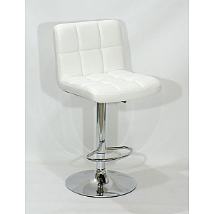 Барний стілець Onder Mebli Arno BAR CH-BASE Білий Екошкіра