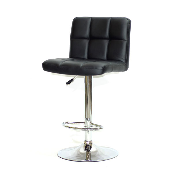 Барний стілець Onder Mebli Arno BAR CH-BASE Чорний Екошкіра-1