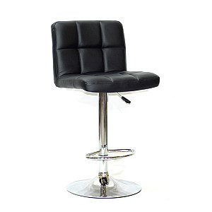 Барний стілець Onder Mebli Arno BAR CH-BASE Чорний Екошкіра