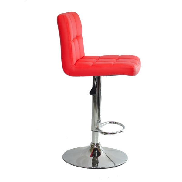 Барный стул Onder Mebli Arno BAR CH-BASE Красный 1007 Кожзам-2