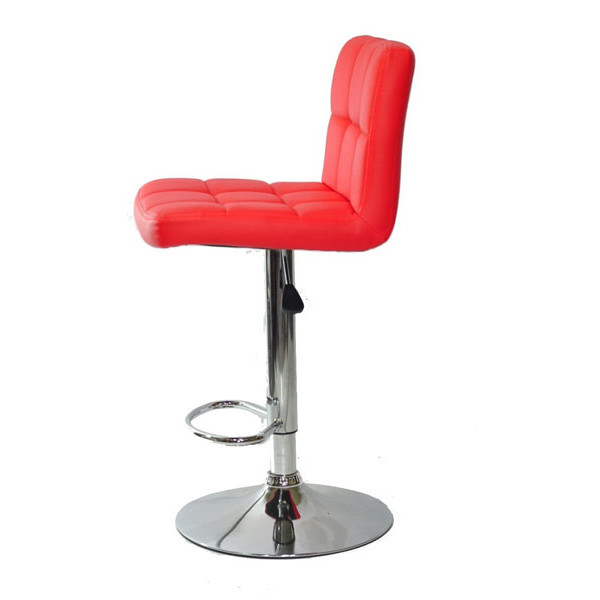 Барный стул Onder Mebli Arno BAR CH-BASE Красный 1007 Кожзам-3