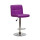 Барный стул Onder Mebli Arno BAR CH-BASE Пурпурный 1010 Экокожа