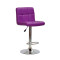 Барний стілець Onder Mebli Arno BAR CH-BASE Пурпурний 1010 Екошкіра-0-thumb
