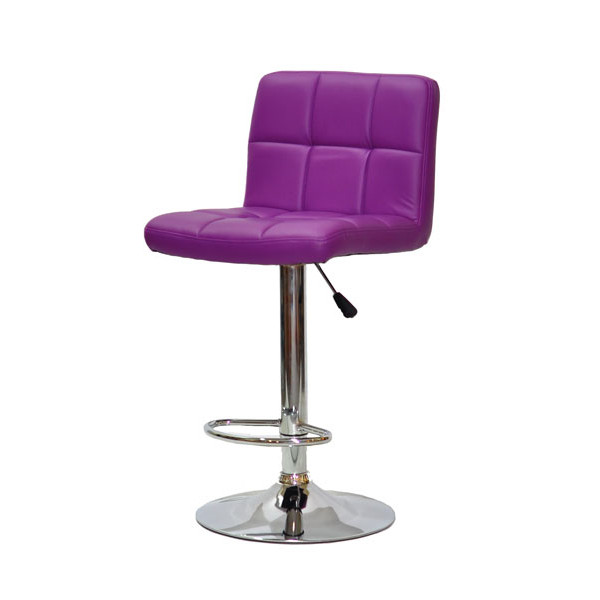 Барний стілець Onder Mebli Arno BAR CH-BASE Пурпурний 1010 Екошкіра-1