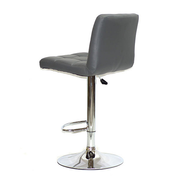 Барный стул Onder Mebli Arno BAR CH-BASE Серый 1001 Экокожа-3