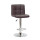 Барный стул Onder Mebli Arno BAR CH-BASE Темно-коричневый 1015 Экокожа