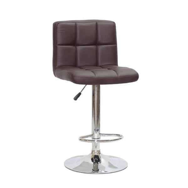 Барний стілець Onder Mebli Arno BAR CH-BASE Темно-коричневий 1015 Екошкіра-0