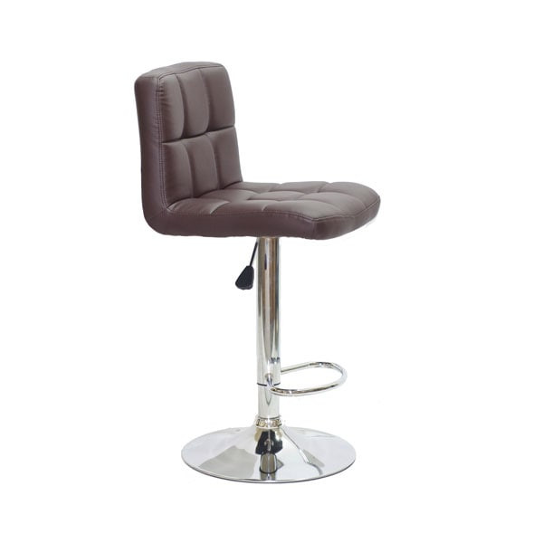 Барний стілець Onder Mebli Arno BAR CH-BASE Темно-коричневий 1015 Екошкіра-2